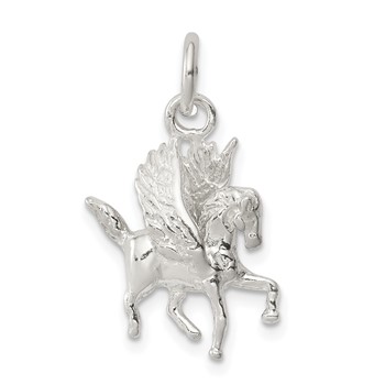Sterling Silver Pegasus Charm