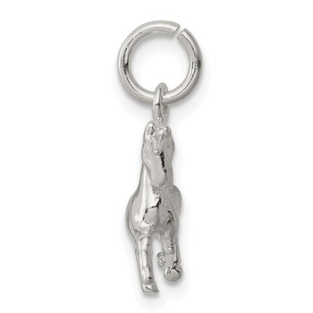 Sterling Silver Unicorn Charm — alternate view
