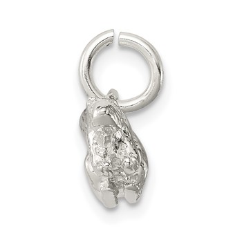 Sterling Silver Squirrel Charm — alternate view