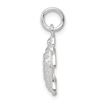 Sterling Silver Turtle Charm — alternate view