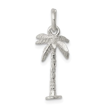 Sterling Silver Palm Tree Charm