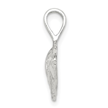 Sterling Silver Fish Charm — alternate view