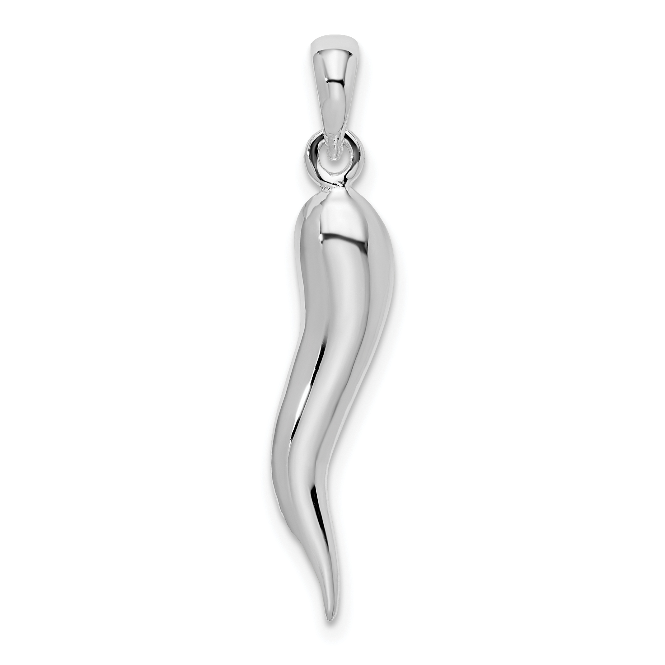 Sterling Italian Horn Pendant 001-606-03800 SS Chelmsford | Charles  Frederick Jewelers | Chelmsford, MA