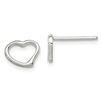Sterling Silver Heart Earrings