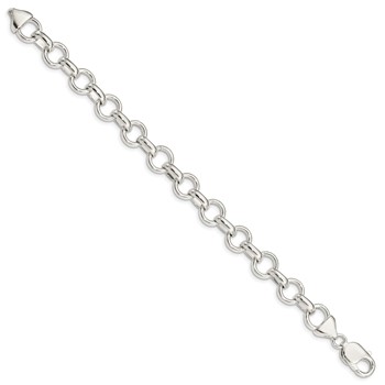 Sterling Silver Link Bracelet — alternate view