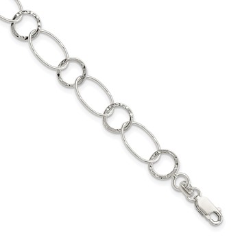 Sterling Silver Fancy Bracelet