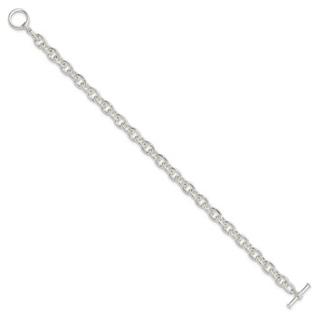 Sterling Silver Toggle Link Bracelet — alternate view