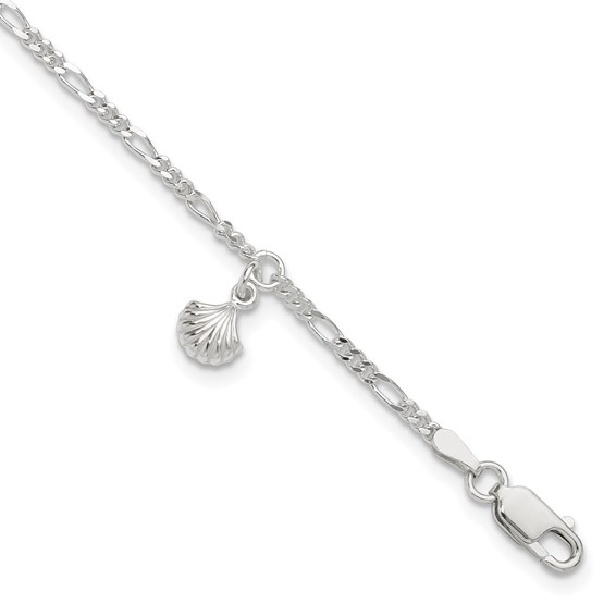 60% Party Wear SILVER LEG CHAIN, Size: 27.5 Cm, 310 Gram at Rs 31