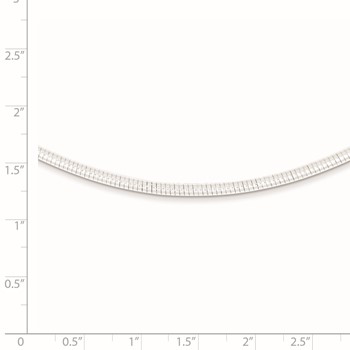 Sterling Silver Round 2.75mm Neckwire Necklace — alternate view