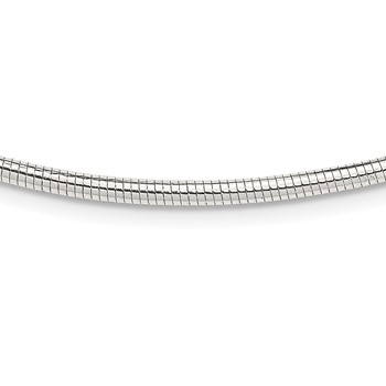 Sterling Silver Round 2.75mm Neckwire Necklace