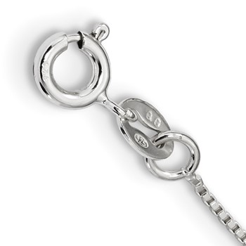 Sterling Silver & Ruthenium-plated Mustache Drop Necklace — alternate view