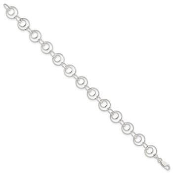 Sterling Silver Link Bracelet — alternate view