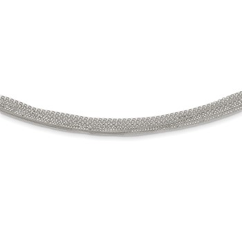 Sterling Silver Multi-Chain Necklace