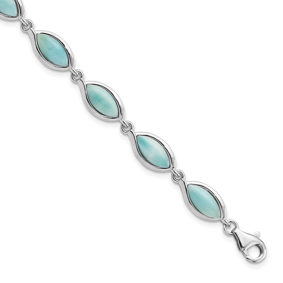 Larimar bracelet in sterling on sale silver