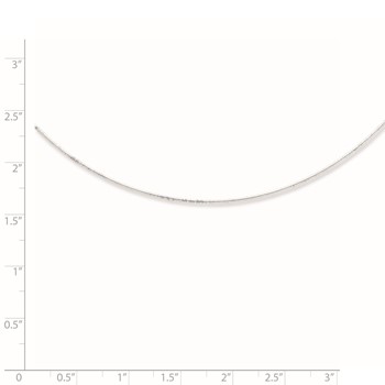 Sterling Silver 1mm Neckwire — alternate view