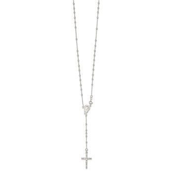 Sterling Silver Crucifix Necklace — alternate view