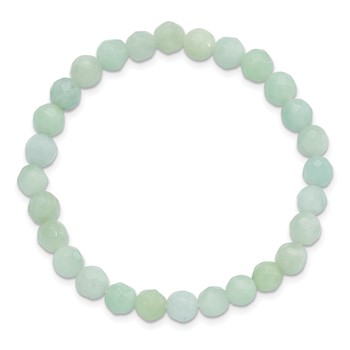 Amazonite 6mm Beaded Stretch Bracelet — alternate view