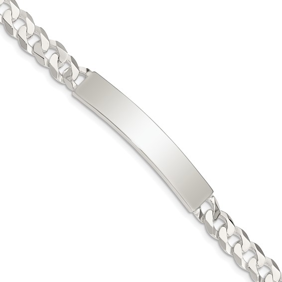 Noel Bracelet - Textured silver link bracelet with gold accent