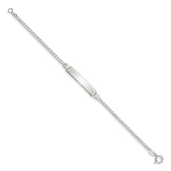 Sterling Silver Children's ID Bracelet — alternate view