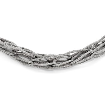 Leslie's Sterling Silver Mesh Link Necklace