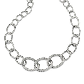 Leslie's Sterling Silver Woven Necklace