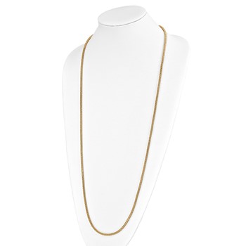 Leslie's Sterling Silver Gold-plated D/C Toggle Bracelet/Necklace — alternate view