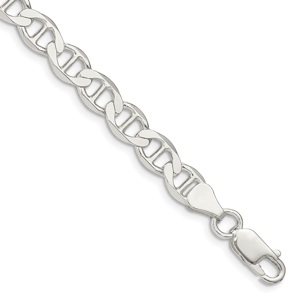 Sterling Silver 7.1mm Flat Anchor Chain
