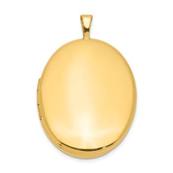 1/20 14K Gold Filled 26mm 2-Frame Oval Locket