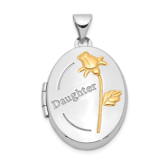 Daughter hot sale locket necklace