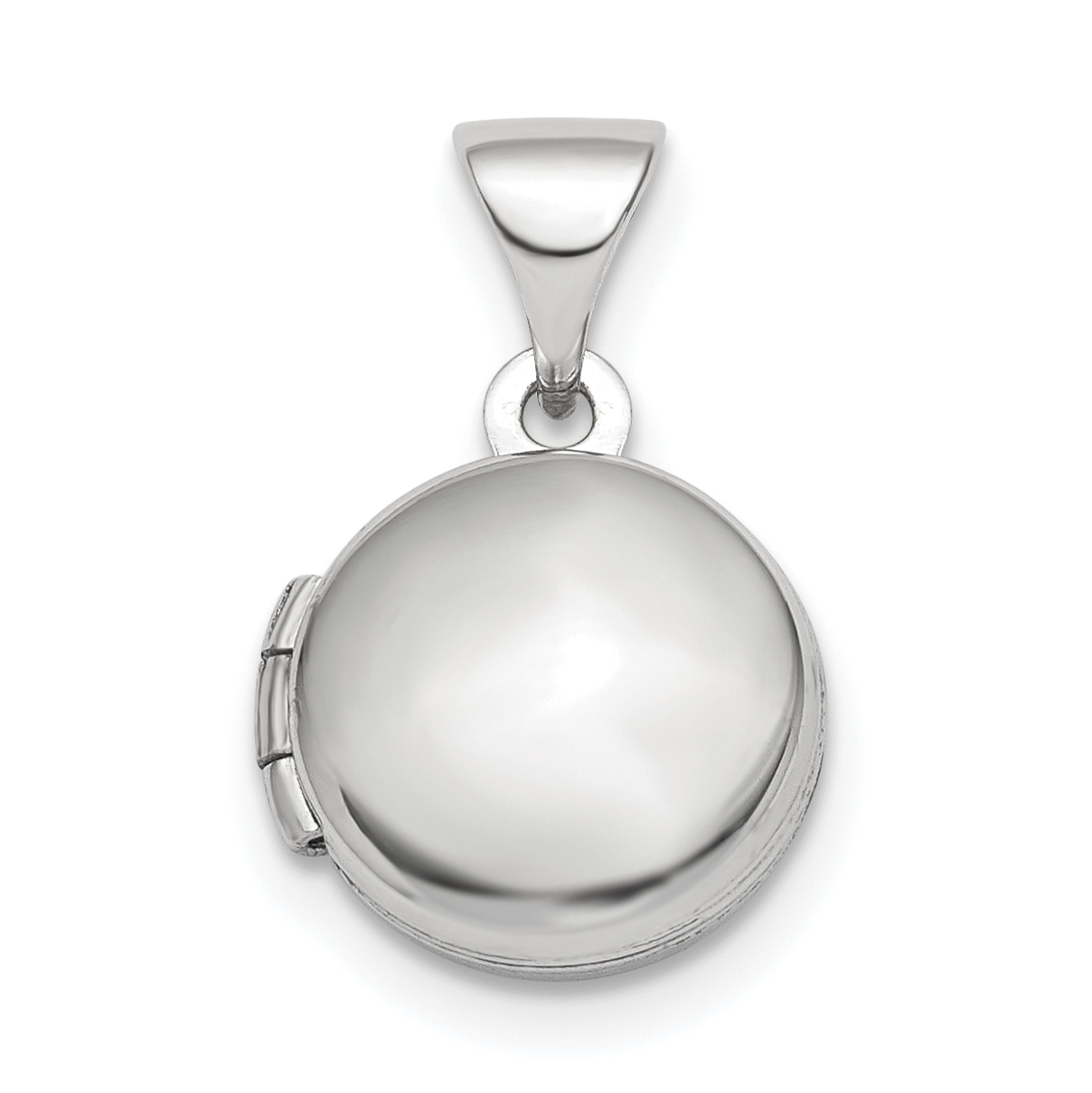 Round silver clearance lockets