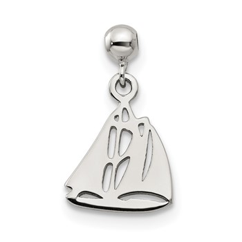 Mio Memento Sterling Silver Dangle Boat Charm