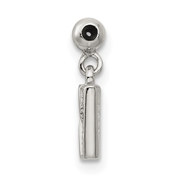 Mio Memento Sterling Silver Letter W Dangle Initial Charm — alternate view