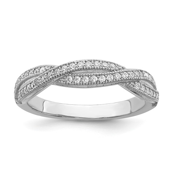Sterling Silver CZ Brilliant Embers Polished Ring Sterling Silver CZ Brilliant Embers Polished Ring