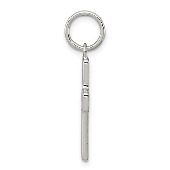 Sterling Silver Latin Cross Charm — alternate view