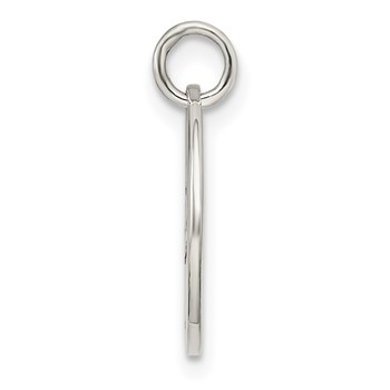 Sterling Silver Polished Tree Cut-out Charm — alternate view