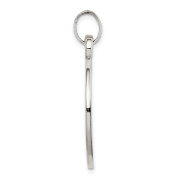 Sterling Silver Polished Tree of Life Pendant — alternate view