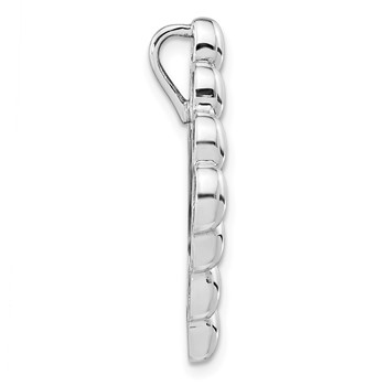 Sterling Silver Polished Fancy Chain Slide — alternate view