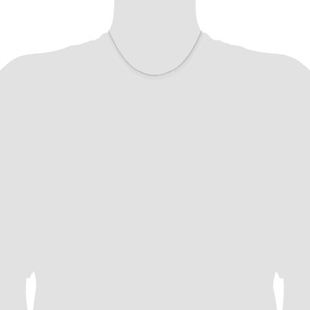 Sterling Silver Curb Chain — alternate view