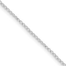 JewelrySupply Chain Extender - Curb with 4mm Stardust Bead 2.25