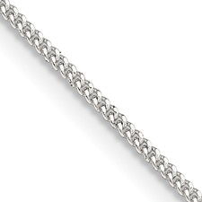 Image of Sterling Silver 1.15mm Curb Chain