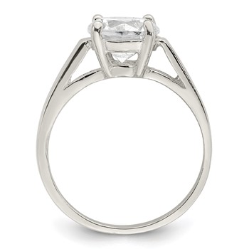 Sterling Silver CZ Ring — alternate view