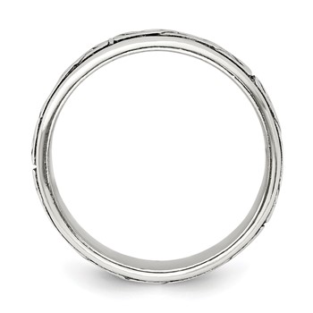 Sterling Silver Design Ring — alternate view