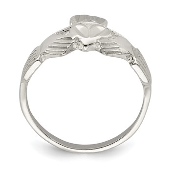 Sterling Silver Claddagh Ring — alternate view