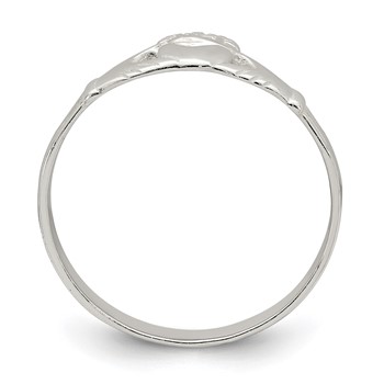 Sterling Silver Claddagh Ring — alternate view