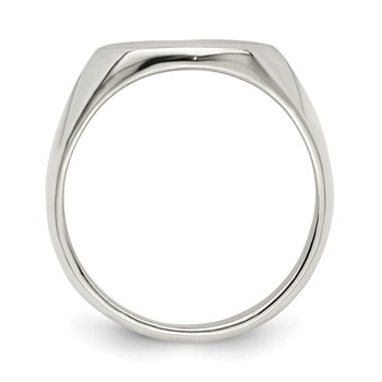 Sterling Silver Signet Ring — alternate view