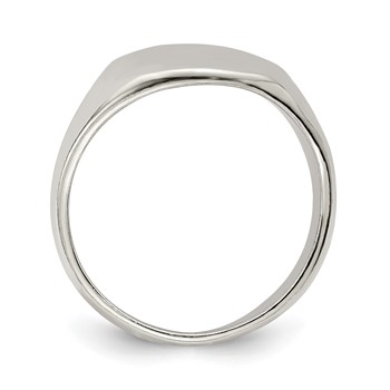 Sterling Silver Signet Ring — alternate view