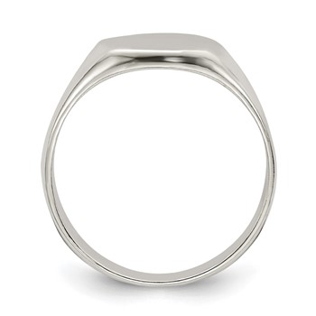 Sterling Silver Signet Ring — alternate view