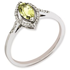 Sterling Silver Gold-tone Polished CZ and Lab Created Opal Sterling Silver Gold-tone Polished CZ and Lab Created Opal