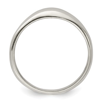 Sterling Silver Fancy Domed Ring — alternate view
