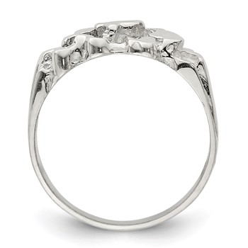 Sterling Silver Woman's Nugget Ring — alternate view